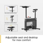 W1B 3 IN 1 Foldable Exercise Bike, Under Desk Bike - Image 5
